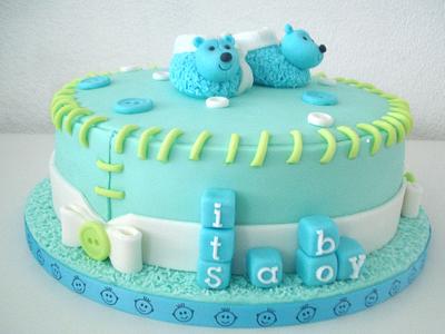 baby shower - Cake by loveliciouscakes