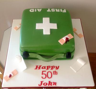 FIRST AID bag - Cake by Alison's Bespoke Cakes