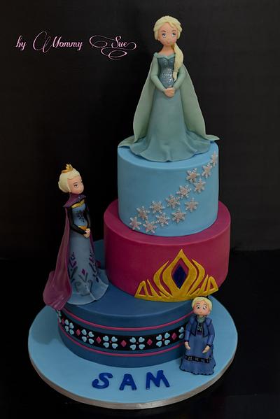 The Snow Queen - Frozen Themed Cake - Cake by Mommy Sue