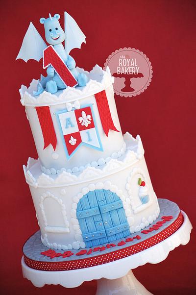Dragon Castle Cake - Cake by Lesley Wright
