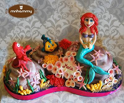 Little Mermaid and Friends - Cake by Mnhammy by Sofia Salvador