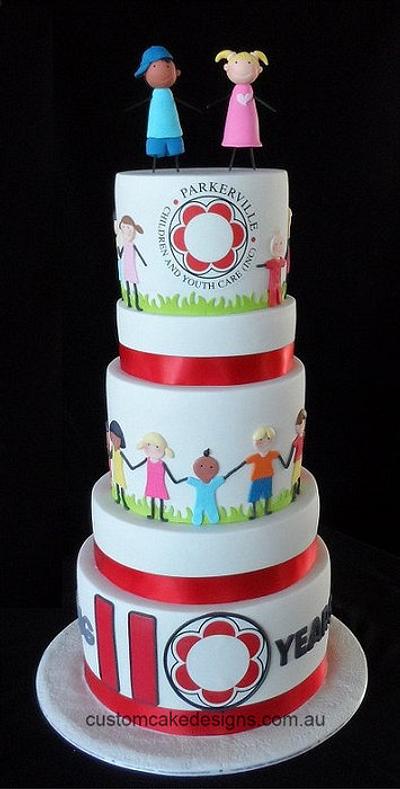 Childrens Charity Cake - Cake by Custom Cake Designs
