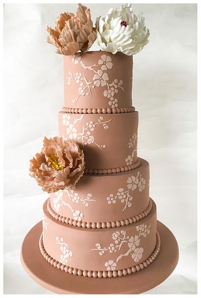 4 tier wedding cake  - Cake by Homebaker