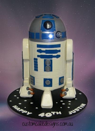Star Wars R2D2 Cake - Cake by Custom Cake Designs