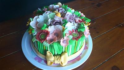 Bucket cake - Cake by Kalina