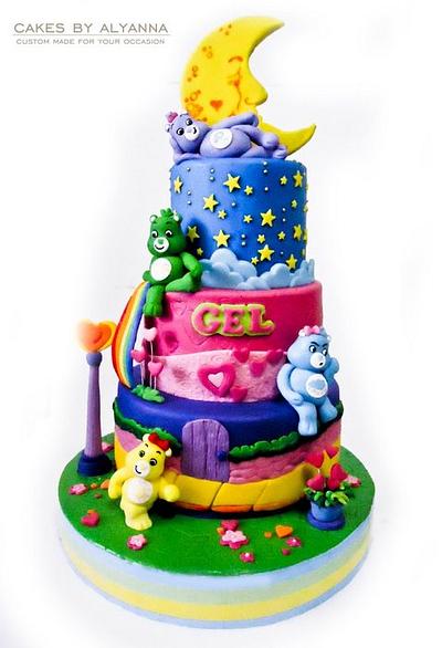 Carebears - Cake by cakes by alyanna