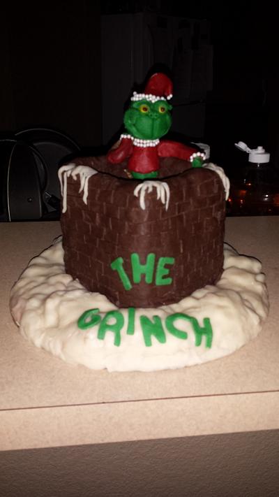 Mr Grinch - Cake by Caking Around Bake Shop
