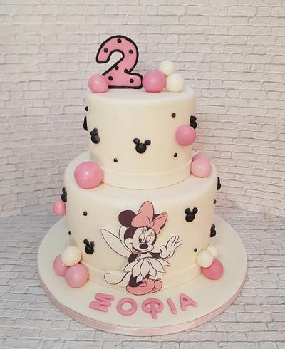 Cake Minnie mouse  - Cake by Eleni Siochou 