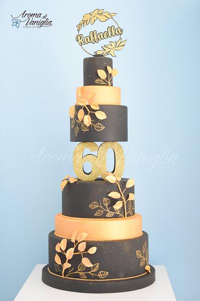 torta 60 anni - Cake by aroma di vaniglia