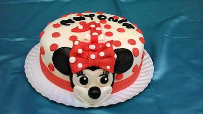 Minnie cake - Cake by Suciu Anca