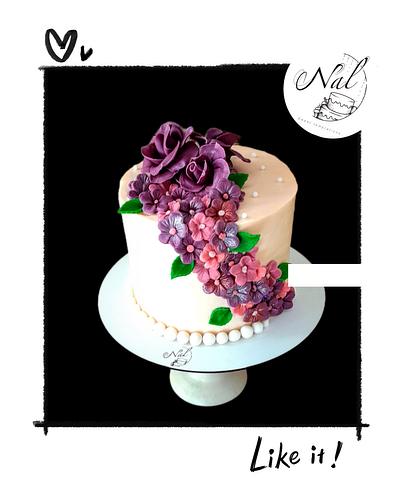 Лилава нежност - Cake by Nal