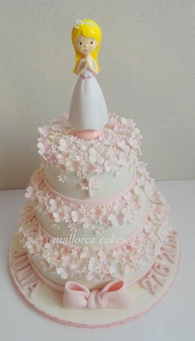 First holy communion cake - Cake by mallorcacakes