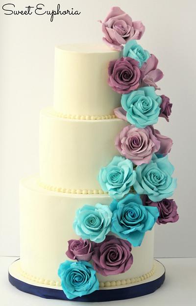 Engagement Cake - Cake by Sweet Euphoria NY