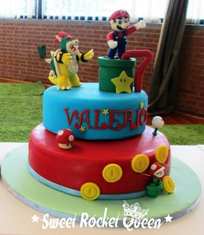 Super Mario Cake - Cake by Sweet Rocket Queen (Simona Stabile)