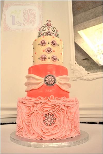 Pink Quinceanera - Cake by LVCCakery