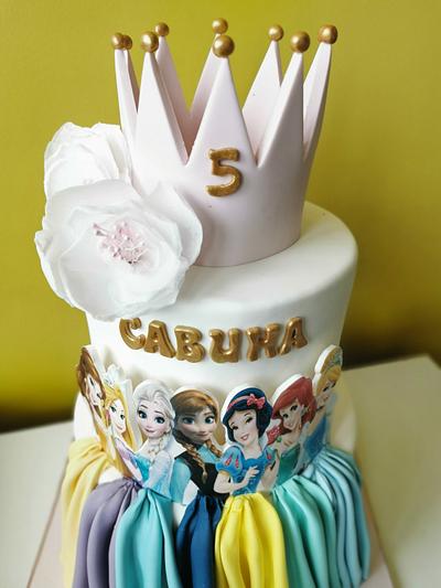 Disney princesses - Cake by Stamena Dobrudjelieva