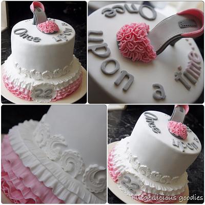 Once upon a time/ princess cake - Cake by Fingerlicious Goodies