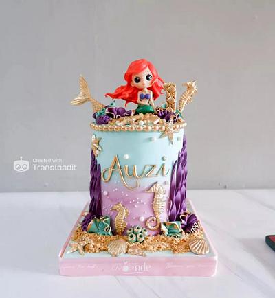 Ariel Themed Birthday Cake - Cake by Dapoer Nde