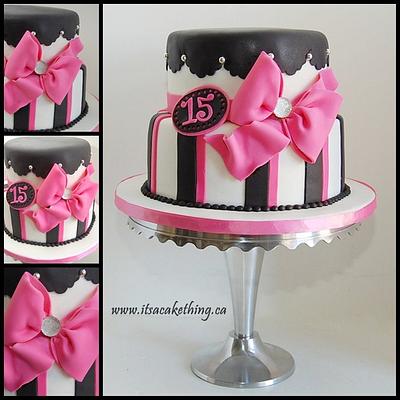Sweet & Special 15th Birthday! - Cake by It's a Cake Thing 