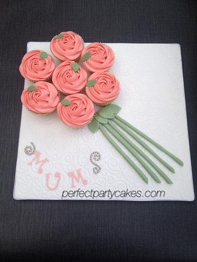 Cupcake bouquet  - Cake by Perfect Party Cakes (Sharon Ward)