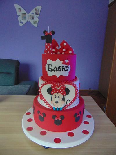 Minnie mouse - Cake by Zaklina