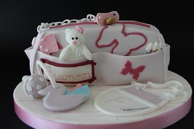 Baby shower  - Cake by Sweet Mami's Cake