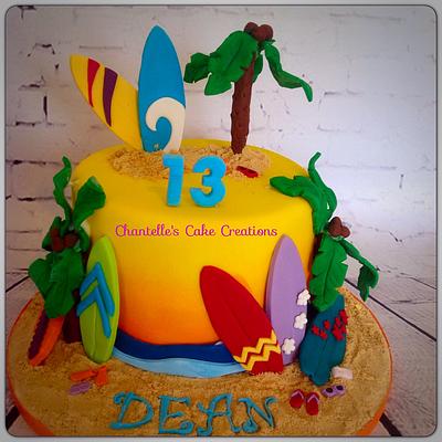 Surfs up - Cake by Chantelle's Cake Creations