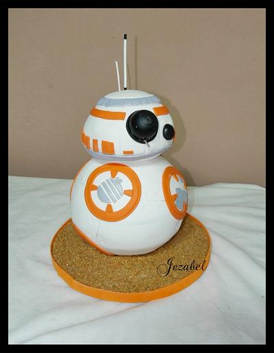 BB-8 STAR WARS STANDING CAKE - Cake by Jezabel
