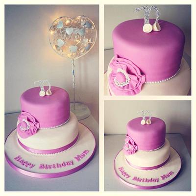 70th Birthday Cake - Cake by luciascakes