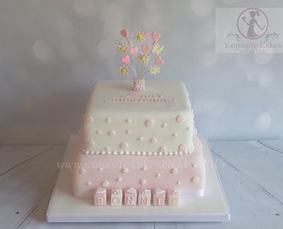 Christening Cake - Cake by Natalie Wells