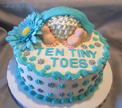 Baby Butt Cake - Cake by Christeena Dinehart
