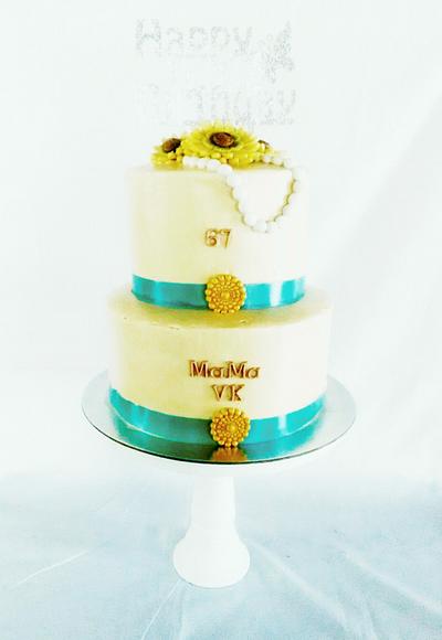 Mamas birthday cake - Cake by amie