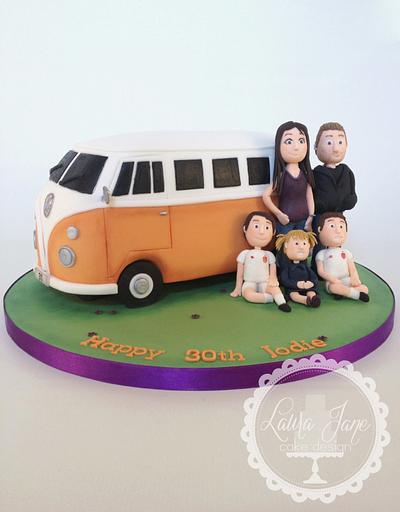My First Camper Van Cake - Cake by Laura Davis