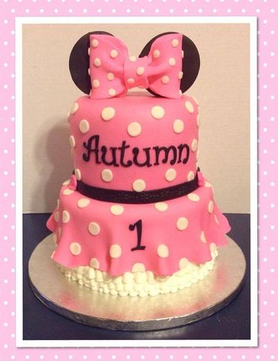 Miinie Mouse Dress Cake - Cake by Tracy's Custom Cakery LLC