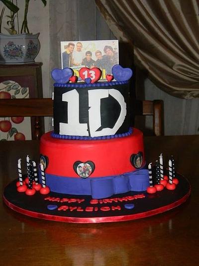 One Direction - Cake by donnascakes