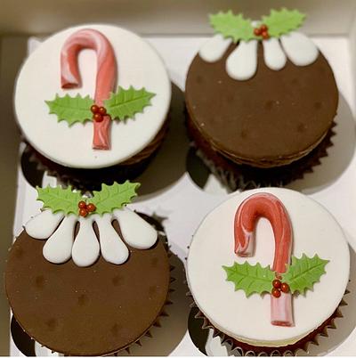 Christmas Cupcakes - Cake by Sugar by Rachel
