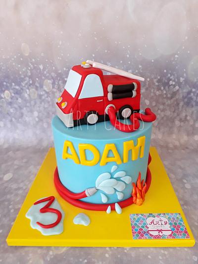 Firefighters cake  - Cake by Arty cakes