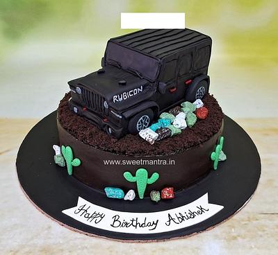 Rubicon Jeep cake - Cake by Sweet Mantra Homemade Customized Cakes Pune