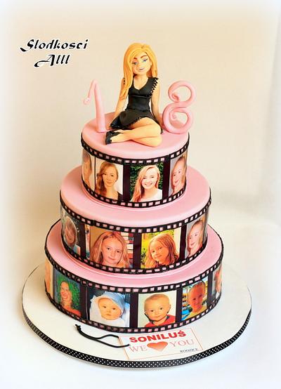 18th Birthday Cake - Cake by Alll 