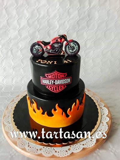 Harley-Davidson - Cake by TartaSan - Damian Benjamin Button
