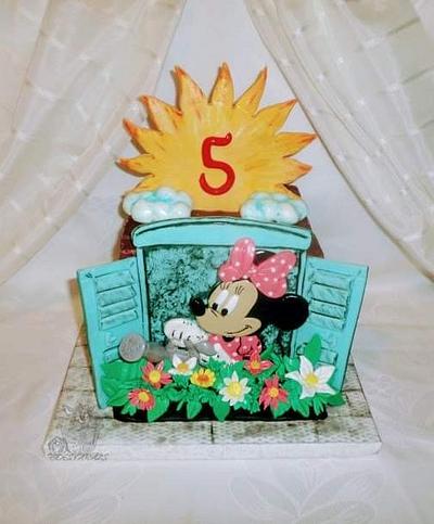 Minnie mouse - Cake by Édesvarázs