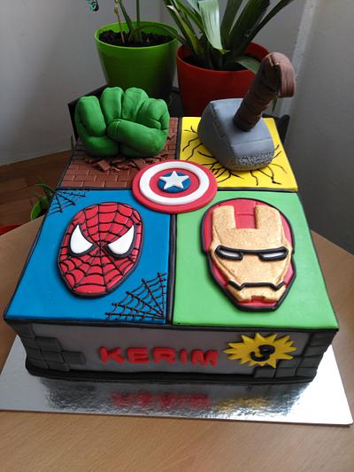 Avengers cake - Cake by Slatkaradionica-Amra