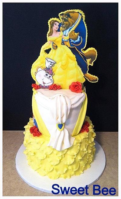 Beauty and the Beast - Cake by Tiffany Palmer