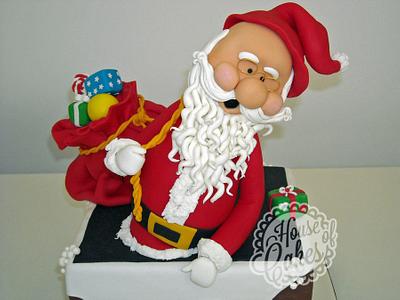 Santa Claus cake - Cake by Carla Martins
