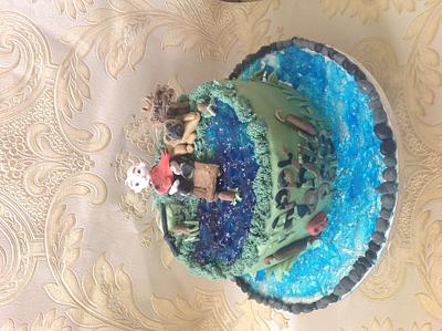 Fishing cake - Cake by Jodie Taylor
