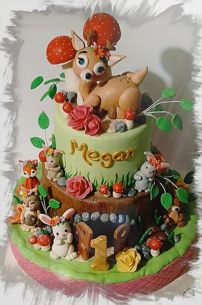 A sweet forest - Cake by zuccheroperpassione