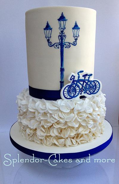 Bicycle Ride For Two - Cake by Ellen Redmond@Splendor Cakes