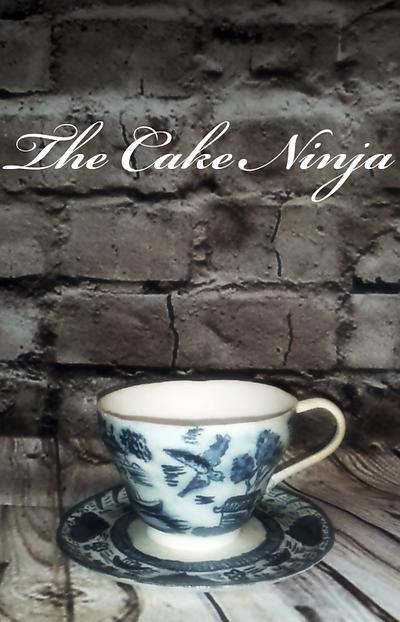 Sugar cup & saucer - Cake by Tiddy