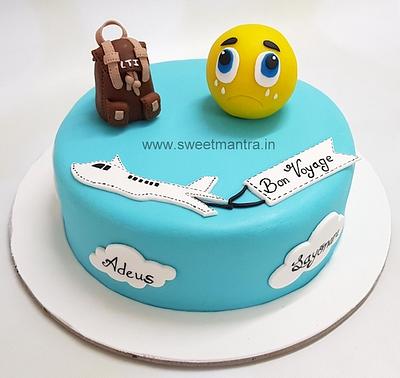 Farewell theme cake - Cake by Sweet Mantra Homemade Customized Cakes Pune