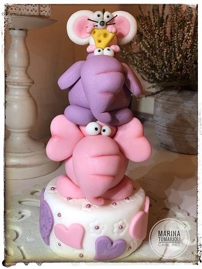 Cake topper  - Cake by Marina Tomaiuoli Cake Art